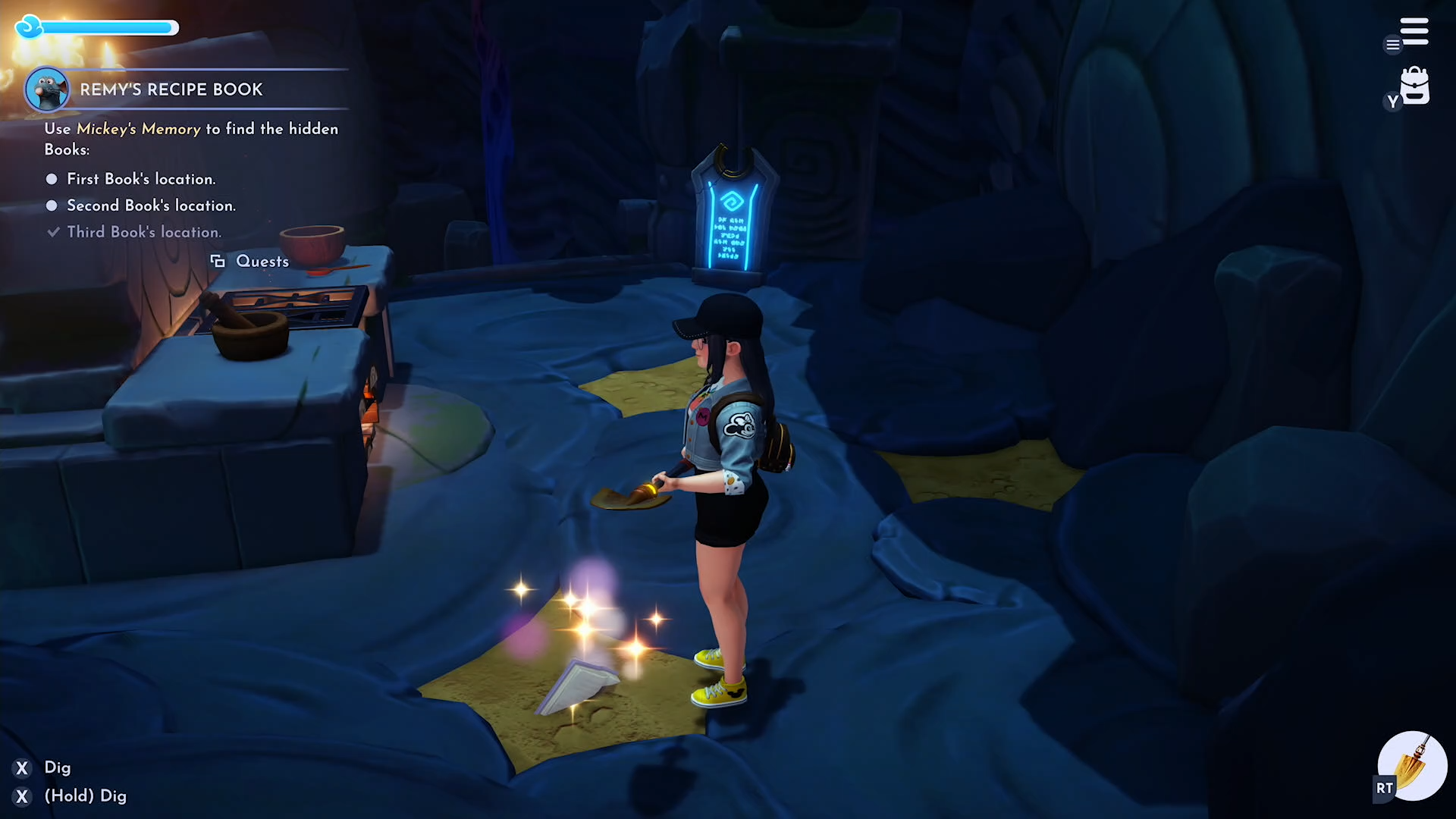 Where to find Remy's Recipe Book locations in Disney Dreamlight Valley